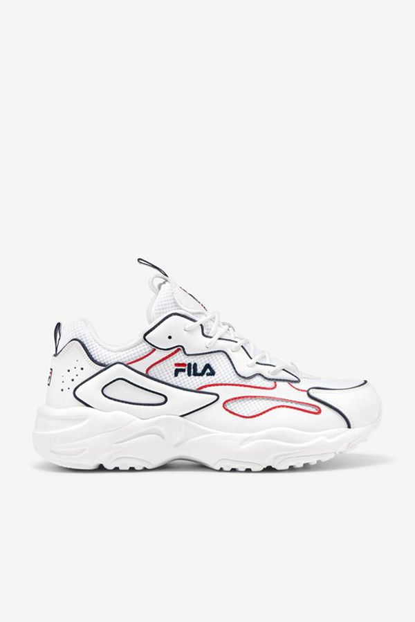 Zapatillas Fila Hombre Blancas / Azul Marino / Rojas - Ray Tracer - España 209683MIL